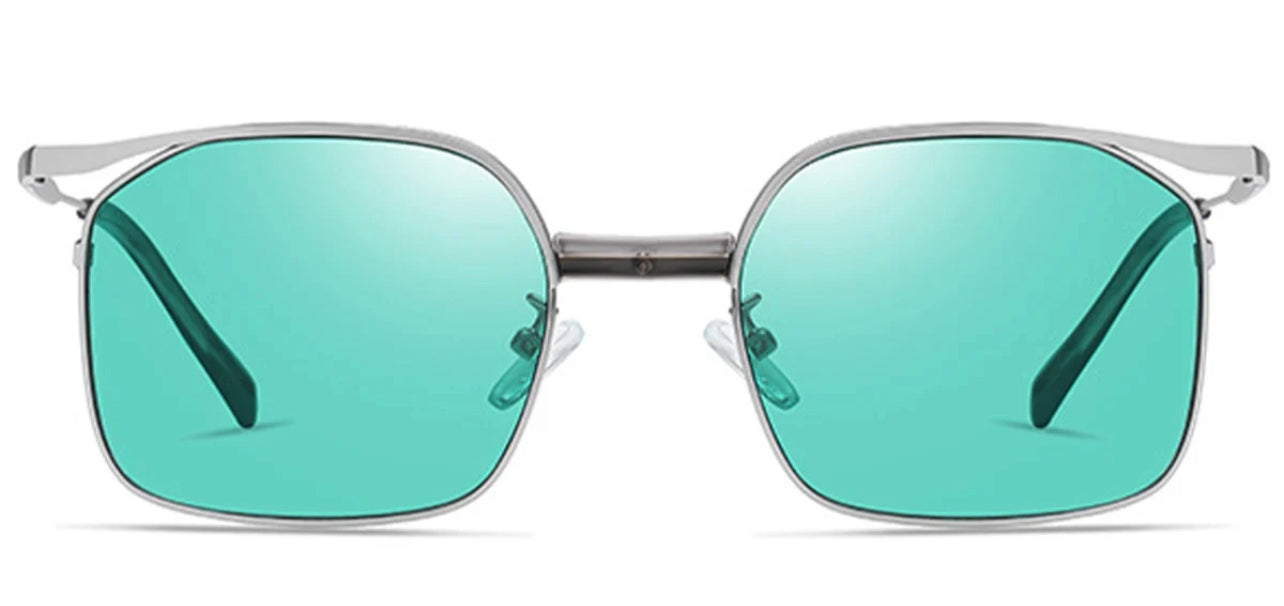 Signature Mischka Martella Jeju Island Square Sunglasses