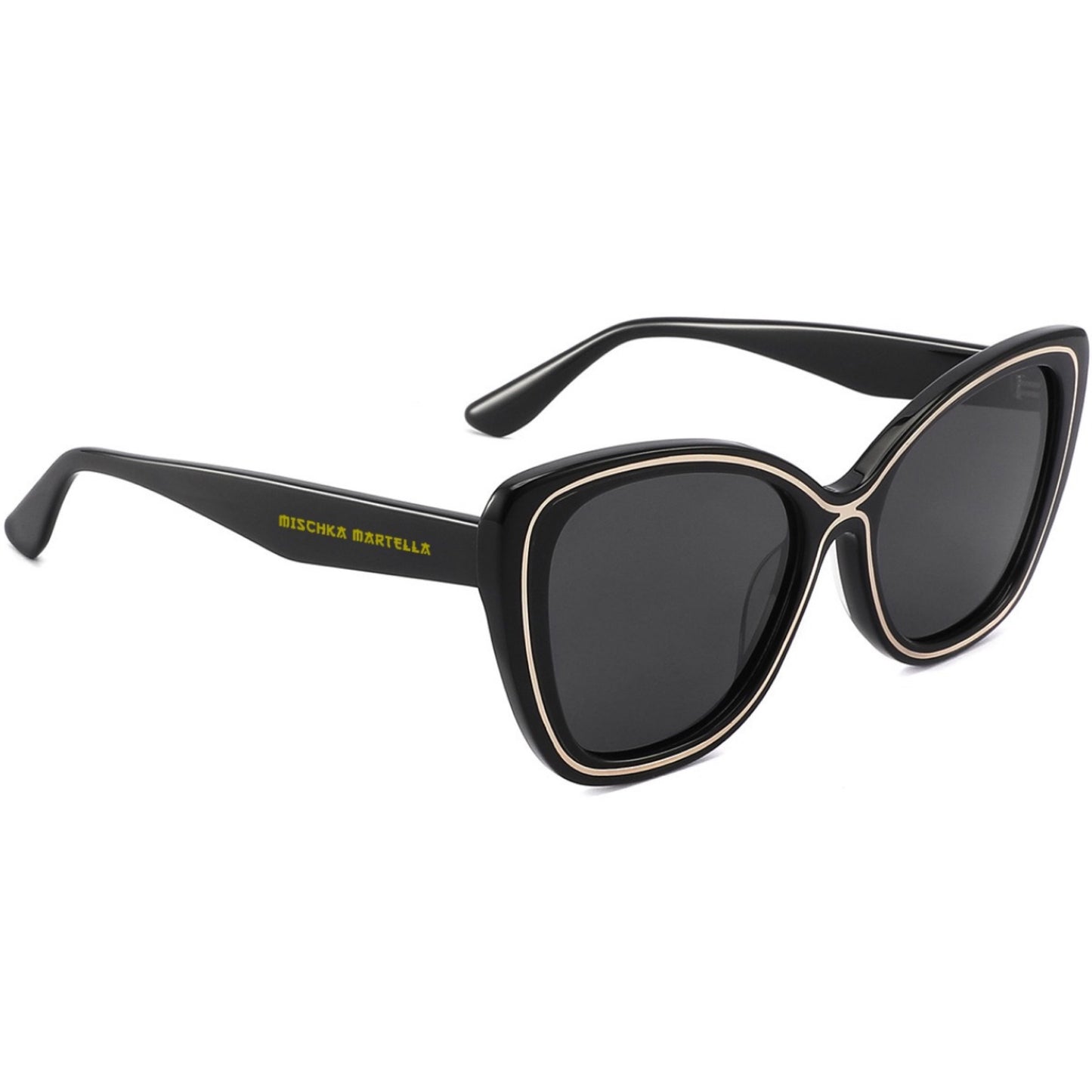 Signature Mischka Martella Santorini Polarized Acetate Cat Eye Sunglasses