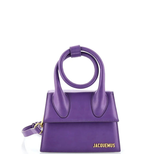 Jacquemus Le Chiquito Noeud Bag Leather