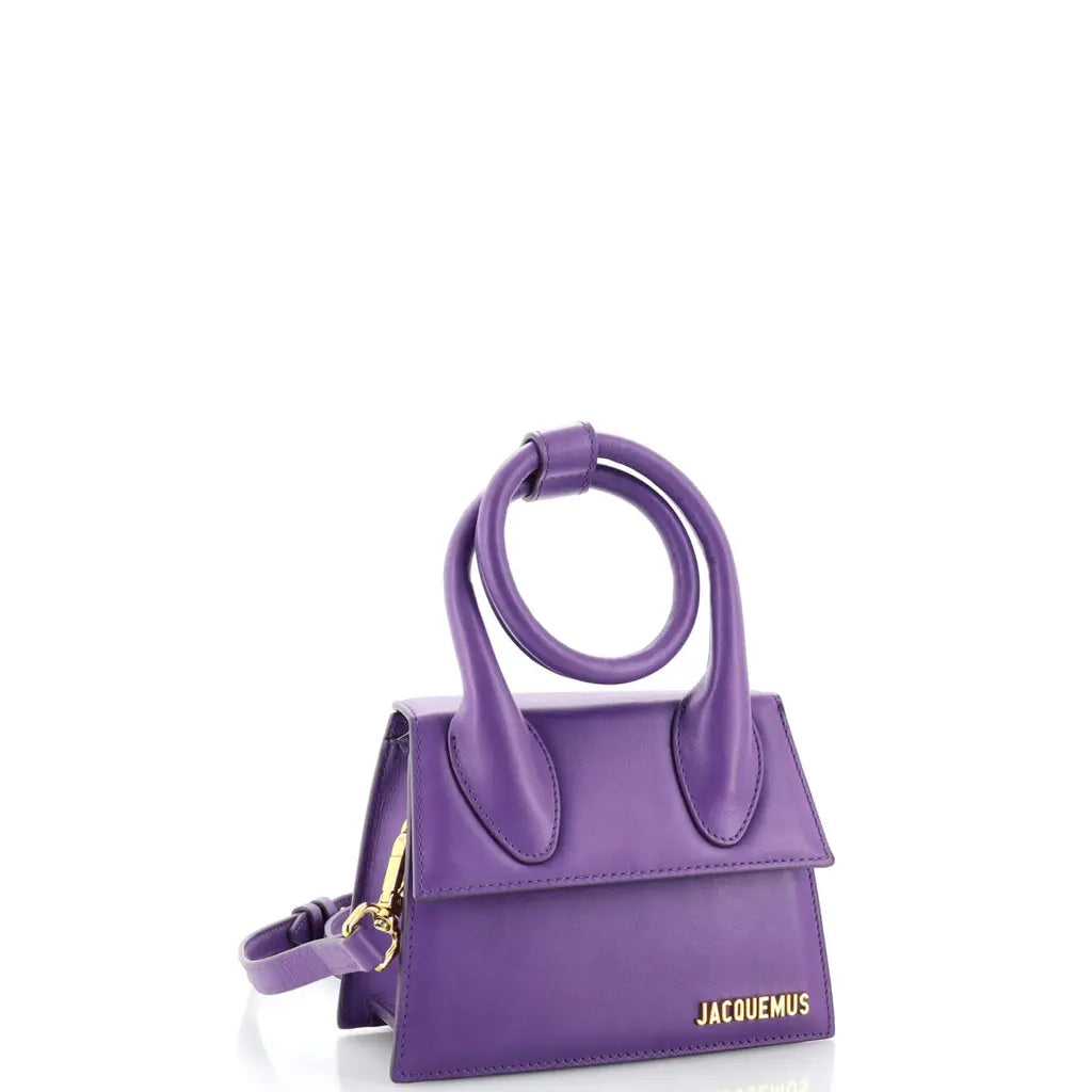 Jacquemus Le Chiquito Noeud Bag Leather