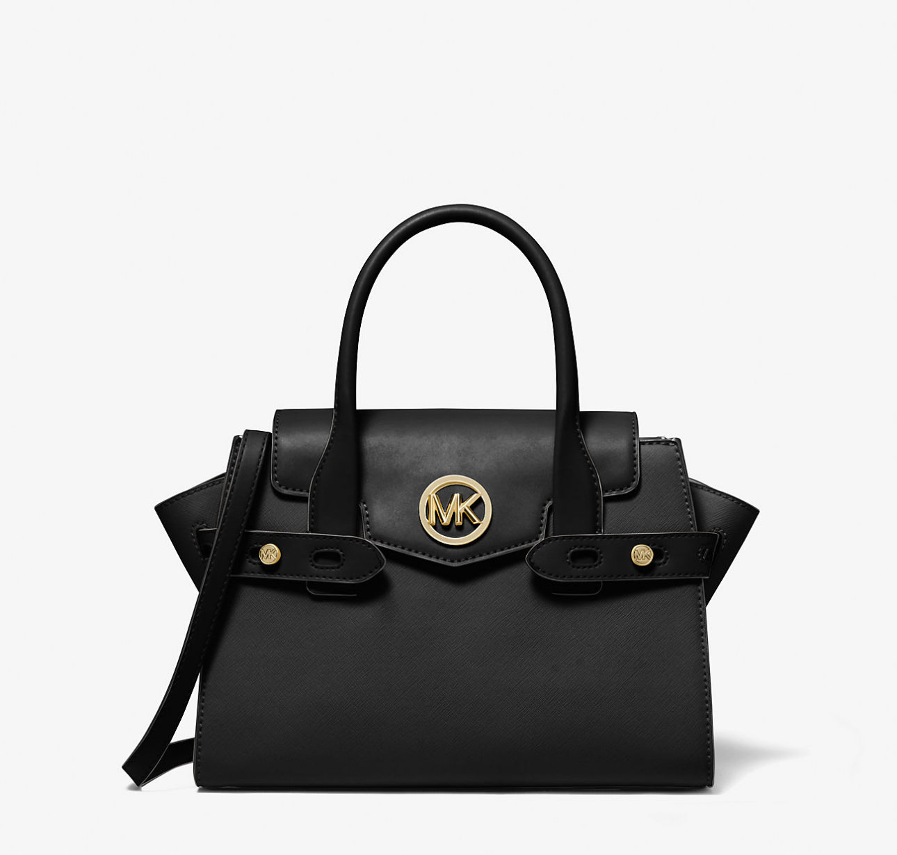 Michael Kors Carmen Medium Belted Satchel