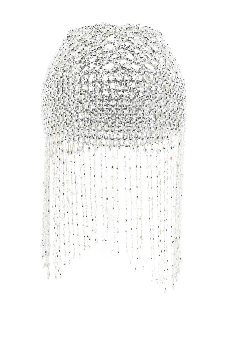 The Label Glam Life Beaded Headpiece